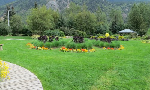 Part of the gardens.