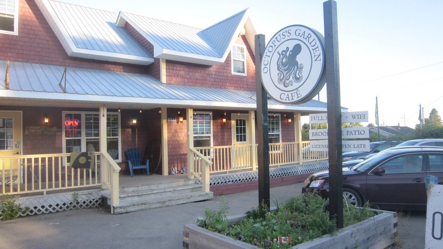Octopus's Garden located on the main street through Alma, NB