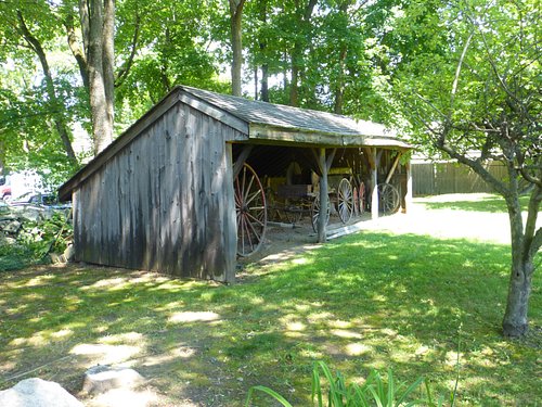 Old Wagon Barn, Historical Markers