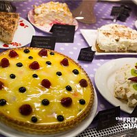 Dessert Fridge at the French Quarter Cafe