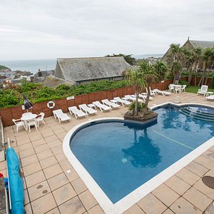 The Pool at the Priory Lodge Hotel