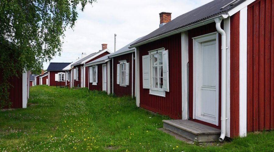 Weg zum Hostel