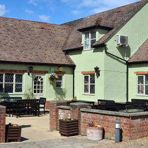Front of pub