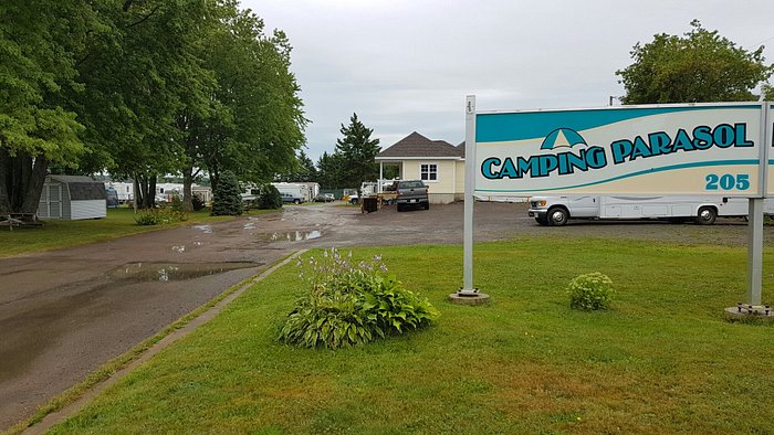 Verbinding verbroken Persoon belast met sportgame Verscherpen CAMPING PARASOL - Campground Reviews (Shediac, New Brunswick)