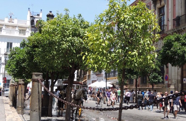 attorno alla piazza