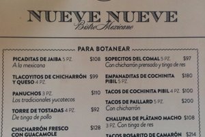 Menú