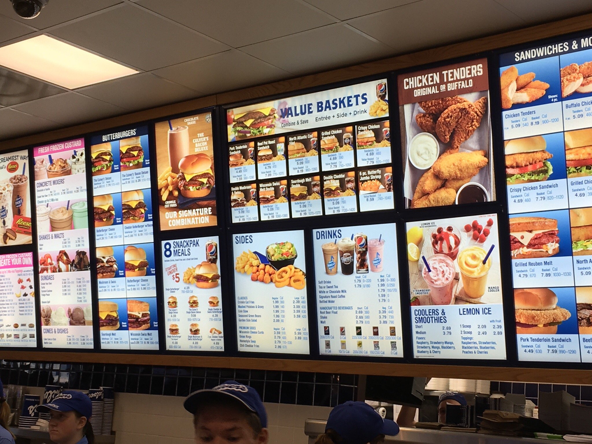 Culvers menu discount
