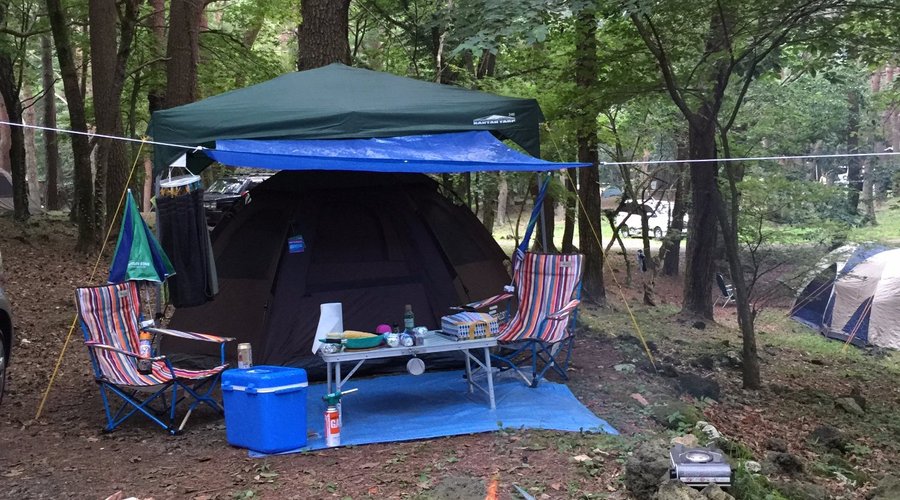 Our campsite