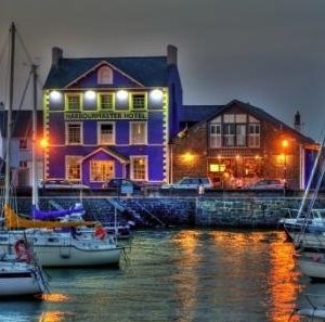 Aberaeron harbour