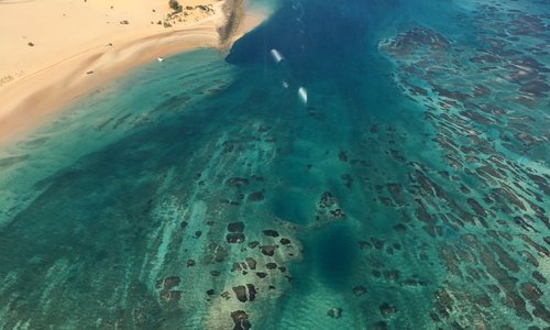 Bazaruto from the air