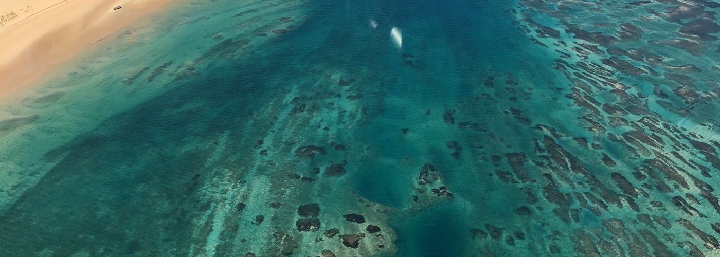 Bazaruto from the air