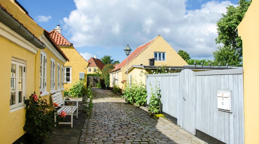 Fiskerklyngen, den ældste bydel i Frederikshavn.