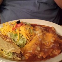 No. 8 - Tamale, Enchilada, Taco and Tostada