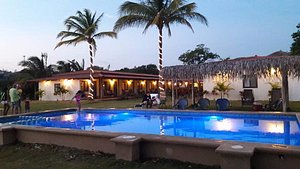 Beach Break Surf Camp and Hotel Playa Venao in Playa Venao, image may contain: Villa, Hotel, Resort, Hacienda