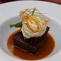 sticky toffee and ginger
