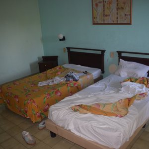 my bed having not been cleaned in 2 days...