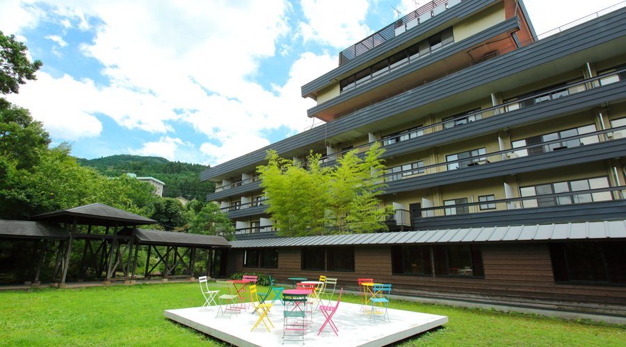 The Outside View of Hotel