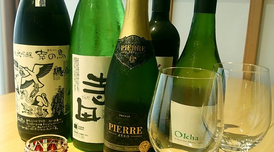 日本酒、ワインご用意しています