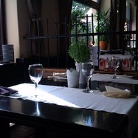 The main restaurant room, ordinary look