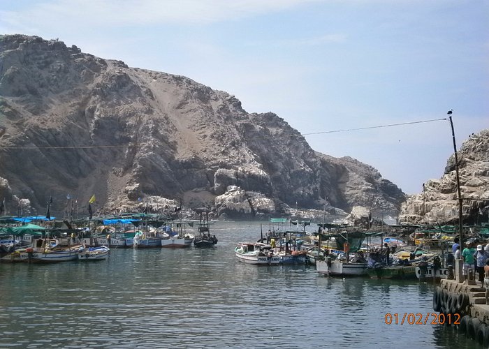 Puerto de Quilca donde te llevan de paseo en bote