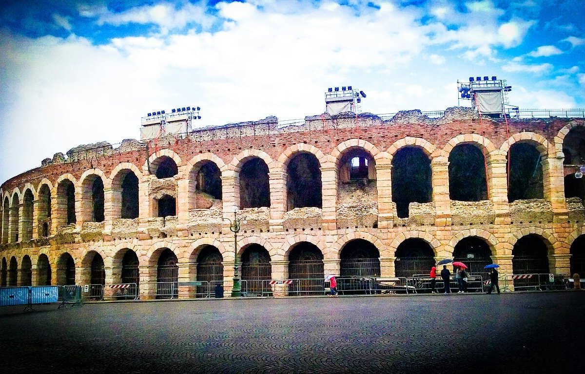 Verona: the Arena at the Gladiators' time