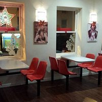 Seating area at Apache Pizza Kells
