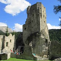Vista del castello