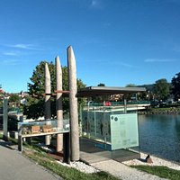 Pfahlbau Pavillon Seewalchen