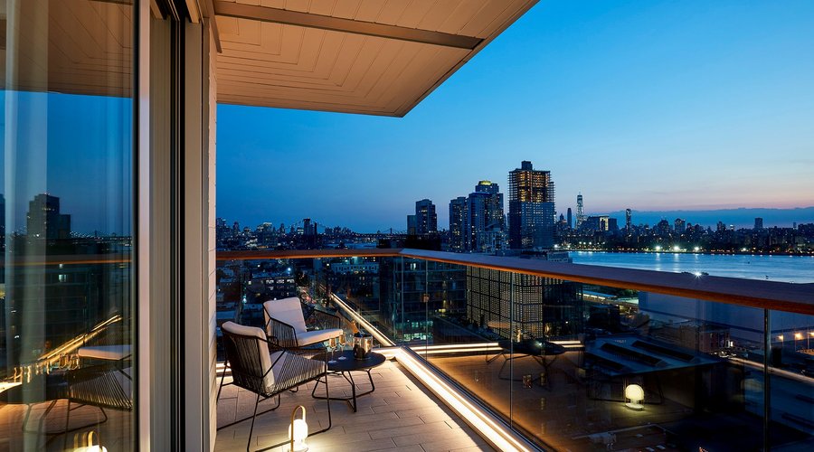 Gotham Corner Suite at Night