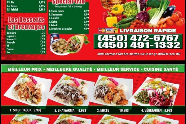 Order Restaurant Lafleur (Pointe-Claire) Restaurant Delivery【Menu &  Prices】, Montreal