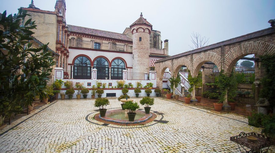 El patio del palacio