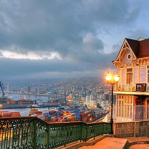 Capturando vistas de Valparaíso