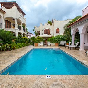 The Courtyard Pool at the Cap Maison