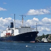State of Maine training ship at Maine Maritime Academy