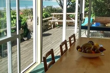 View from kitchen