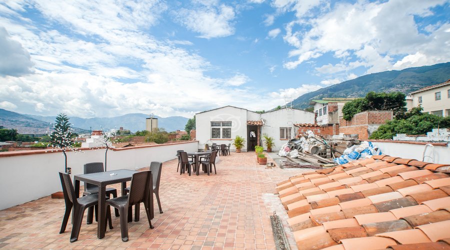 Rooftop Terrace at the 61Prado Guesthouse