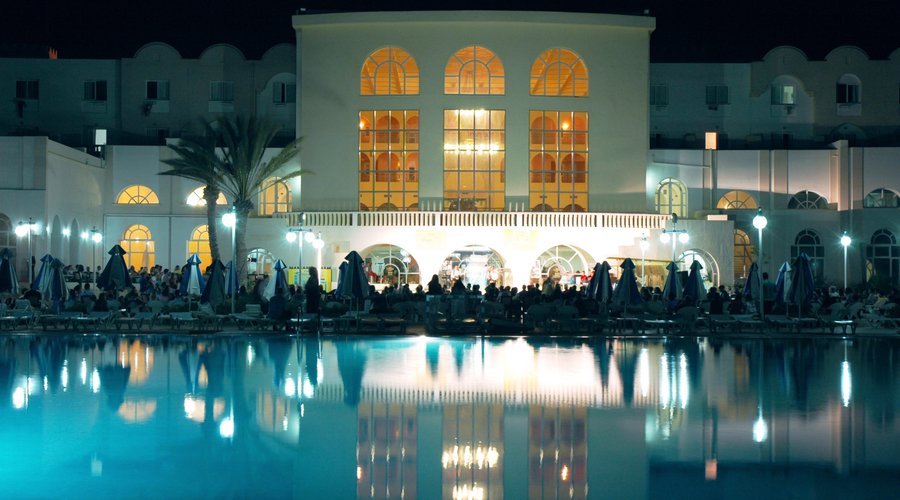 Hotel  Djerba Castille éclairé