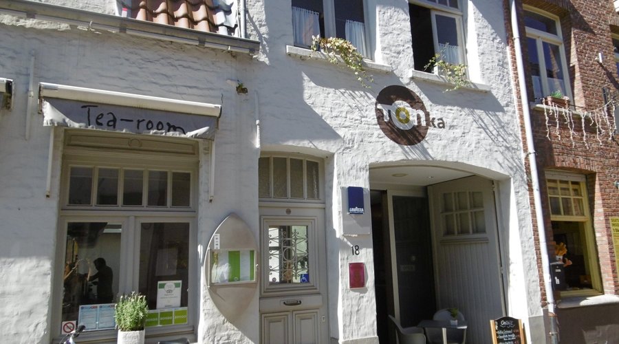 Exterior of cafe