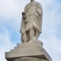 St. Patrick Statue, The Octagon, Westport, Ireland, July 2016