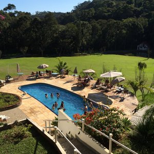 Vista da piscina