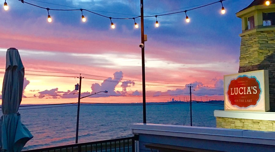 Sunset at Lucia's
