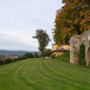 Alte Burgruine Richtung Norden (Slowenien)