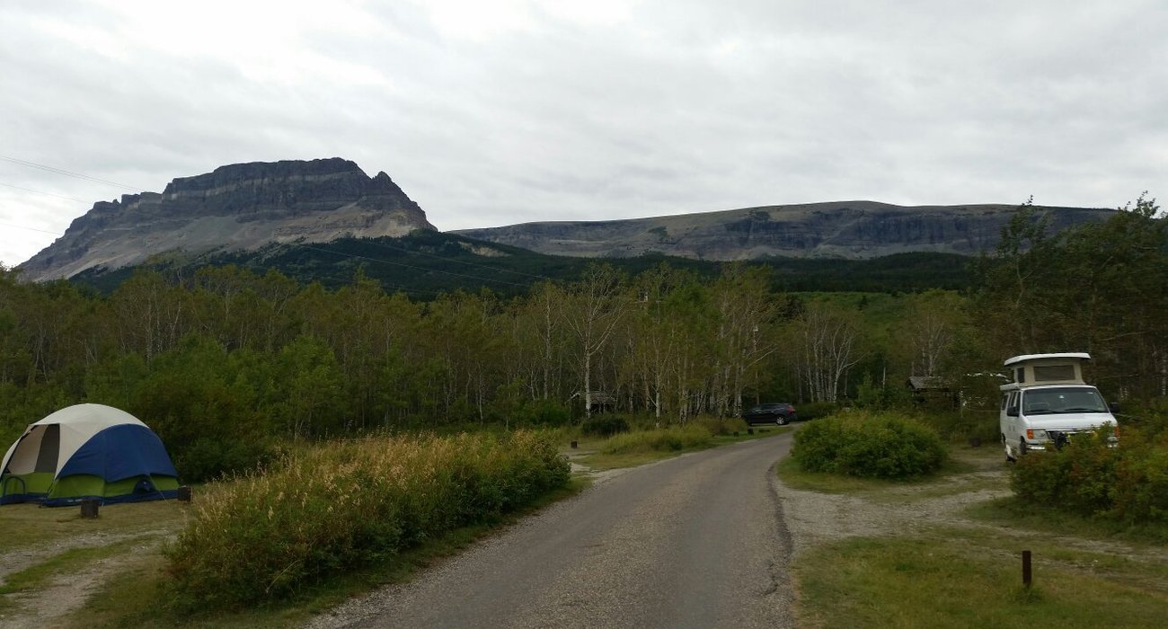 Saint Mary Campground, Glacier National Park by null
