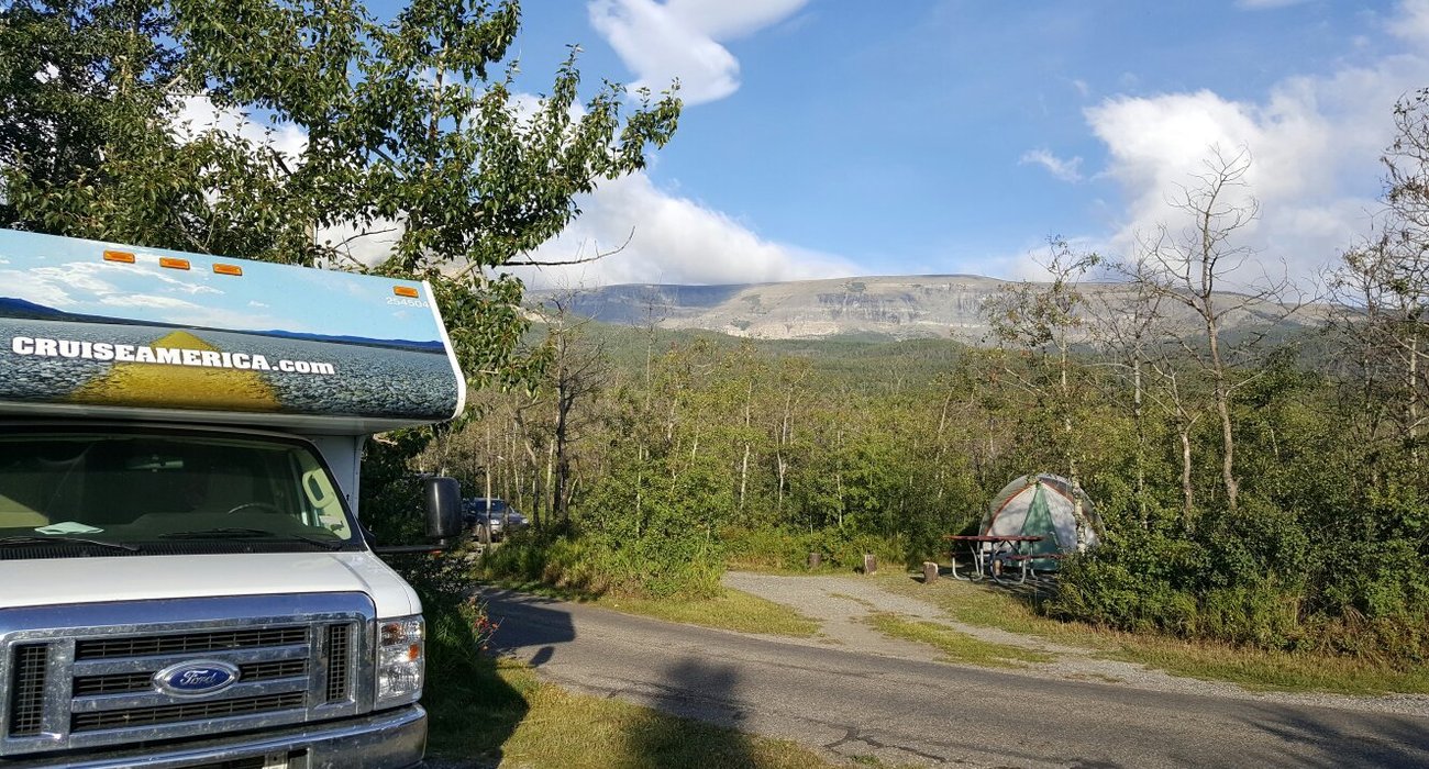 Saint Mary Campground, Glacier National Park by null