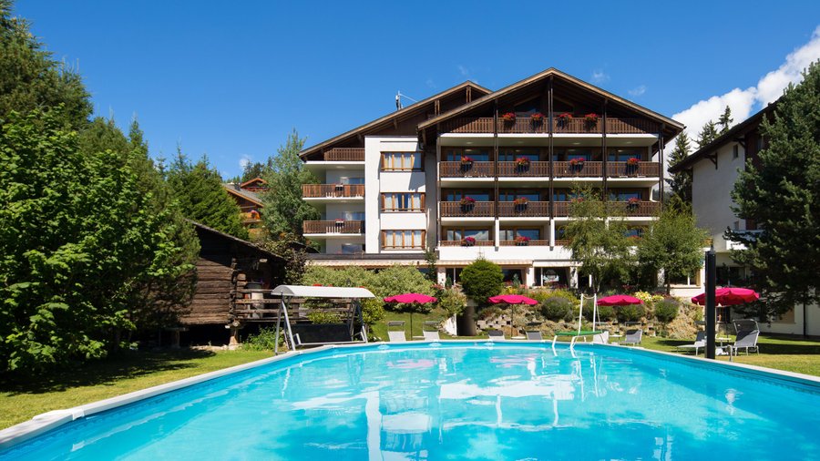 Hôtel vue de la piscine
