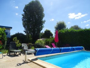 Piscine et plage