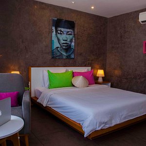 EMM Hotel Saigon in Ho Chi Minh City, image may contain: Home Decor, Person, Woman, Adult