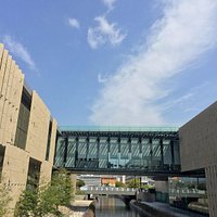 A breathtaking museum designed by Mr Kengo Kuma