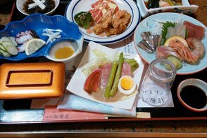 旅行者の写真