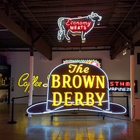 The original sign from the famed Hollywood restaurant!